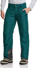 Men's Winter Snow Pants, Waterproof Insulated Ski Pants, Ripstop Windproof Snowboard Bottoms