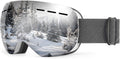 Ski Goggles for Men Women Snow Goggles Anti fog Snowboard Goggles with 100% UV Protection