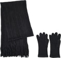 Women's Scarf and Glove 2pc Set Cashmere-like Feel soft and warm for winter