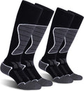 2/3 Pack Women's Wool Ski Socks for Skiing Snowboarding Warm Winter Thermal Socks